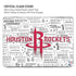 NBA Houston Rockets Historic Blast MacBook Air 15in (2023-2025) Case plus Skin