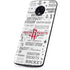 NBA Houston Rockets Historic Blast Moto G6 Skin