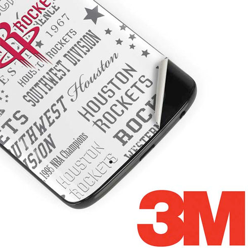 NBA Houston Rockets Historic Blast Moto G6 Skin
