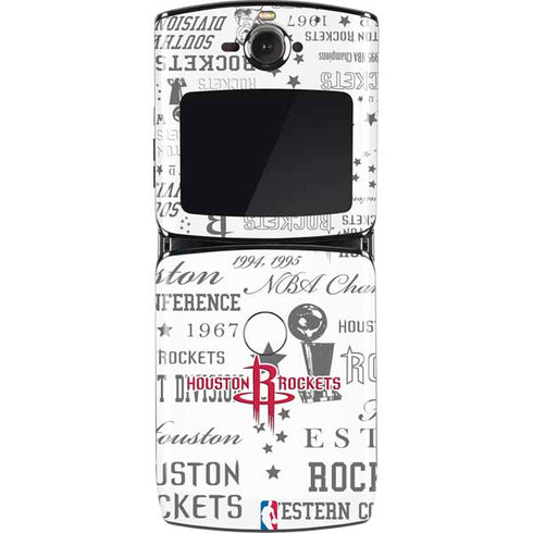 NBA Houston Rockets Historic Blast Motorola RAZR Skin