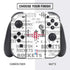 NBA Houston Rockets Historic Blast Nintendo Switch Bundle Skin