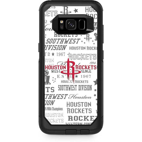 NBA Houston Rockets Historic Blast Otterbox Commuter Galaxy Skin