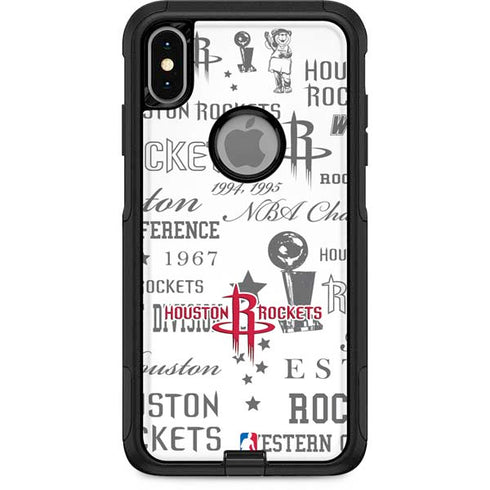 NBA Houston Rockets Historic Blast Otterbox Commuter iPhone Skin