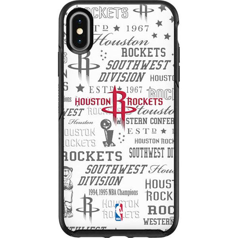 NBA Houston Rockets Historic Blast Otterbox Symmetry iPhone Skin