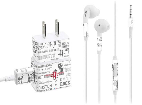 NBA Houston Rockets Historic Blast Phone Charger Skin
