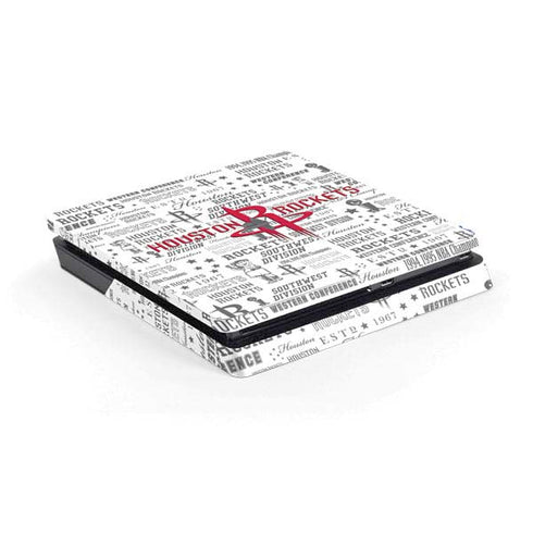 NBA Houston Rockets Historic Blast PS4 Slim Skin