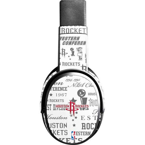NBA Houston Rockets Historic Blast Skullcandy Crusher Wireless Skin