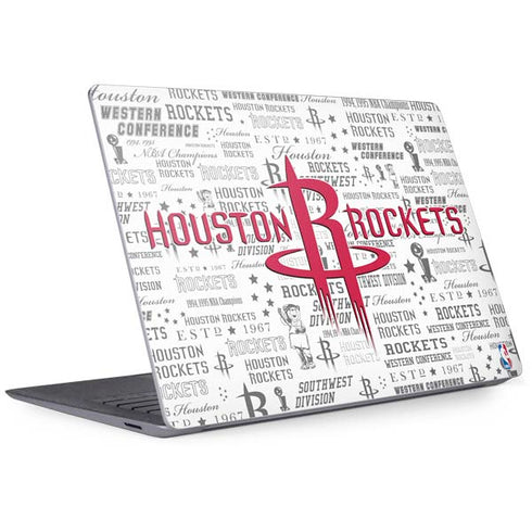 NBA Houston Rockets Historic Blast Surface Laptop 3 13.5in Skin