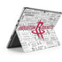 NBA Houston Rockets Historic Blast Surface Pro 8 Skin