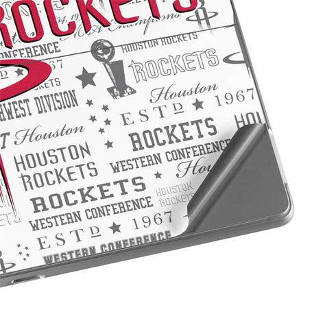 NBA Houston Rockets Historic Blast Surface Pro 8 Skin