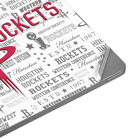 NBA Houston Rockets Historic Blast Universal Laptop 12in (9.8 x 6.8in) Skin