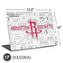NBA Houston Rockets Historic Blast Universal Laptop 17in (13.8 x 10in) Skin