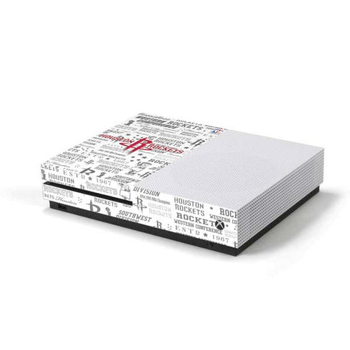 NBA Houston Rockets Historic Blast Xbox One S Console Skin