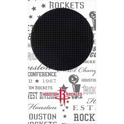 NBA Houston Rockets Historic Blast Xbox Series S Console Skin