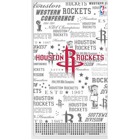 NBA Houston Rockets Historic Blast Xbox Series S Console Skin