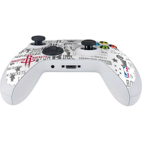 NBA Houston Rockets Historic Blast Xbox Series S Controller Skin