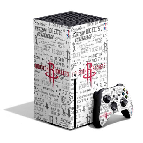 NBA Houston Rockets Historic Blast Xbox Series X Bundle Skin
