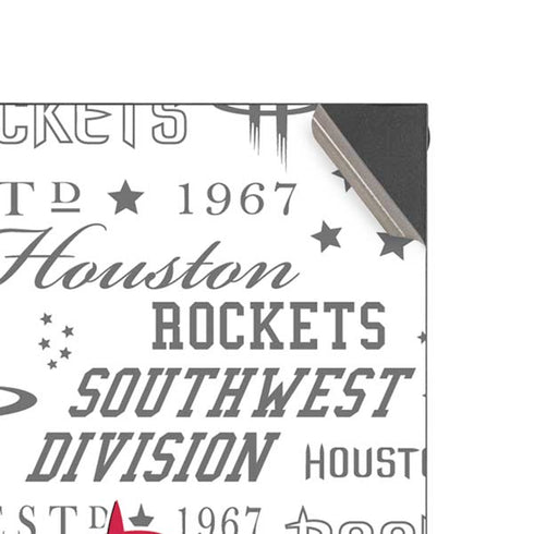 NBA Houston Rockets Historic Blast Xbox Series X Console Skin