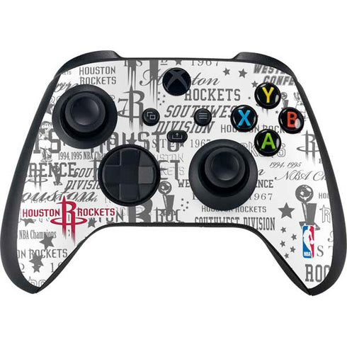 NBA Houston Rockets Historic Blast Xbox Series X Controller Skin