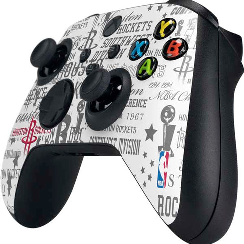 NBA Houston Rockets Historic Blast Xbox Series X Controller Skin