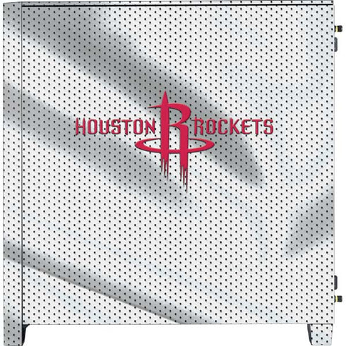 NBA Houston Rockets Home Jersey Corsair 4000D Tempered Glass Mid-Tower ATX Case Skin