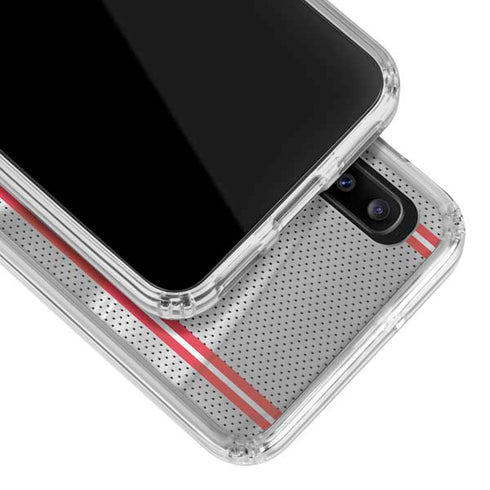 NBA Houston Rockets Home Jersey Galaxy A30 Clear Case