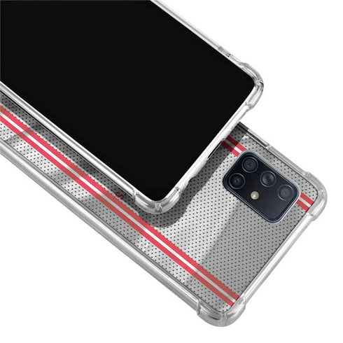 NBA Houston Rockets Home Jersey Galaxy A51 5G Clear Case