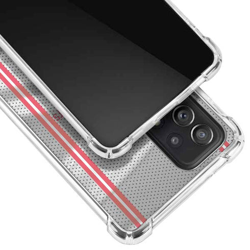 NBA Houston Rockets Home Jersey Galaxy A52 5G Clear Case