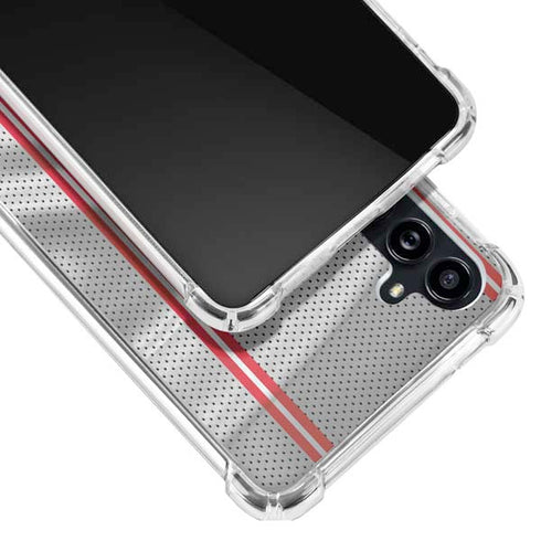 NBA Houston Rockets Home Jersey Galaxy A54 5G Clear Case