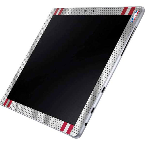 NBA Houston Rockets Home Jersey Galaxy Book 12in Skin