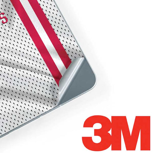 NBA Houston Rockets Home Jersey Galaxy Book 12in Skin