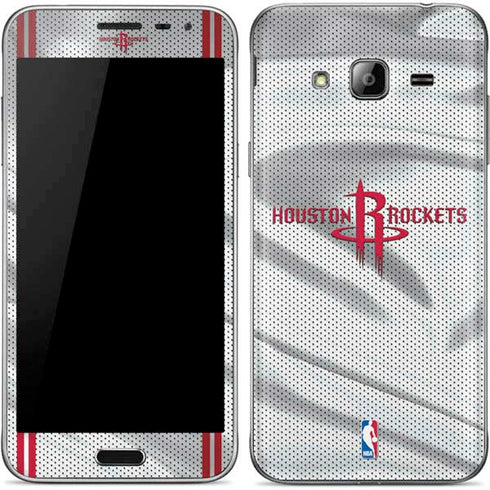 NBA Houston Rockets Home Jersey Galaxy J3 Skin