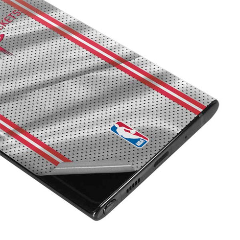 NBA Houston Rockets Home Jersey Galaxy Note 10 Plus Skin