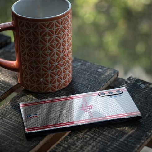 NBA Houston Rockets Home Jersey Galaxy Note 10 Plus Skin