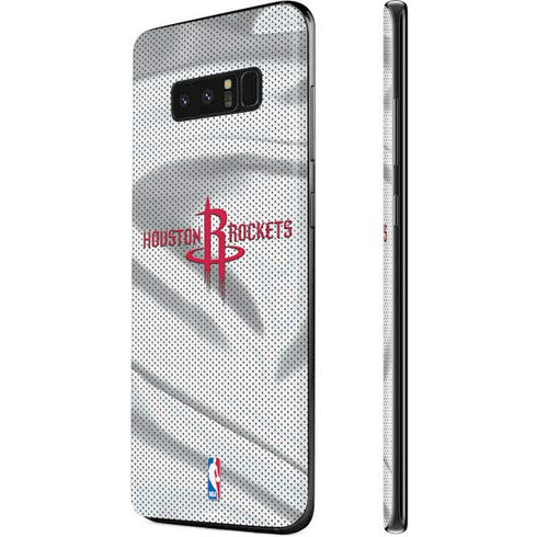 NBA Houston Rockets Home Jersey Galaxy Note 8 Skin