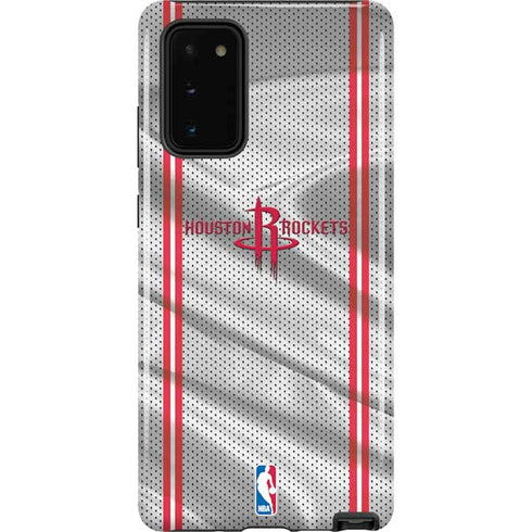 NBA Houston Rockets Home Jersey Galaxy Note20 5G Pro Case