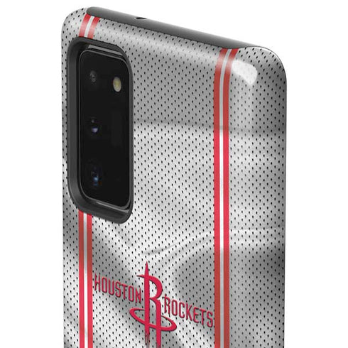 NBA Houston Rockets Home Jersey Galaxy Note20 5G Pro Case