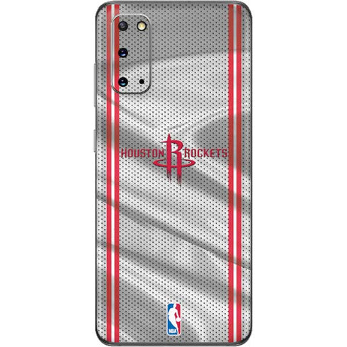 NBA Houston Rockets Home Jersey Galaxy S20 Skin