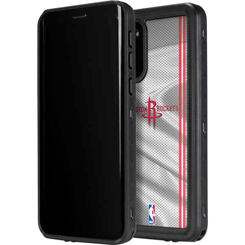 NBA Houston Rockets Home Jersey Galaxy S20 Waterproof Case