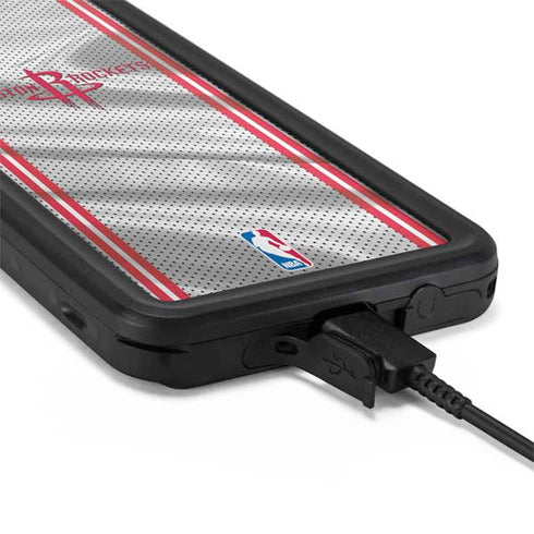 NBA Houston Rockets Home Jersey Galaxy S20 Waterproof Case