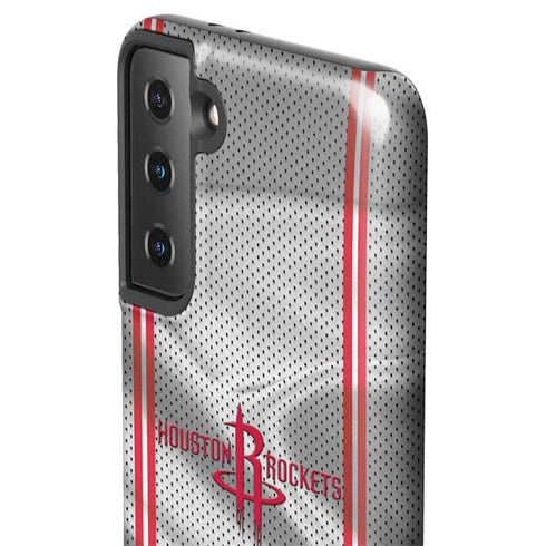 NBA Houston Rockets Home Jersey Galaxy S21 FE Pro Case