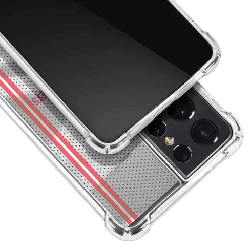 NBA Houston Rockets Home Jersey Galaxy S21 Ultra 5G Clear Case