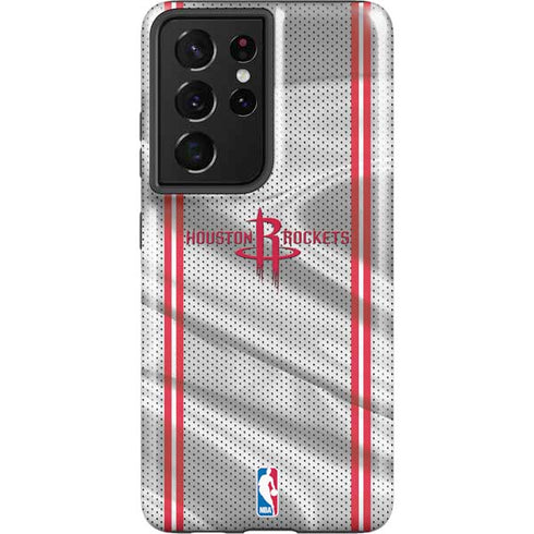 NBA Houston Rockets Home Jersey Galaxy S21 Ultra 5G Pro Case