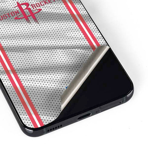 NBA Houston Rockets Home Jersey Galaxy S22 Skin