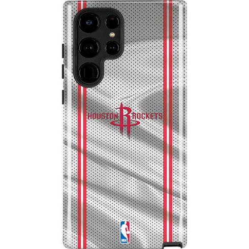 NBA Houston Rockets Home Jersey Galaxy S22 Ultra Pro Case