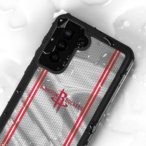NBA Houston Rockets Home Jersey Galaxy S23 Plus Waterproof Case
