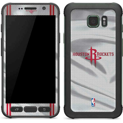 NBA Houston Rockets Home Jersey Galaxy S7 Active Skin