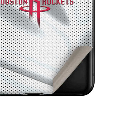 NBA Houston Rockets Home Jersey Galaxy Z Flip Skin