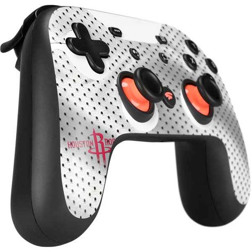 NBA Houston Rockets Home Jersey Google Stadia Controller Skin