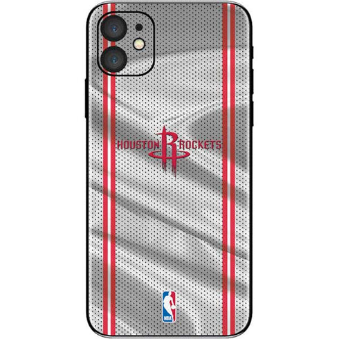 NBA Houston Rockets Home Jersey iPhone 11 Skin